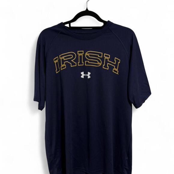 Under Armour Other - Under Armour Notre Dame Fighting Irish T-Shirt Size Large